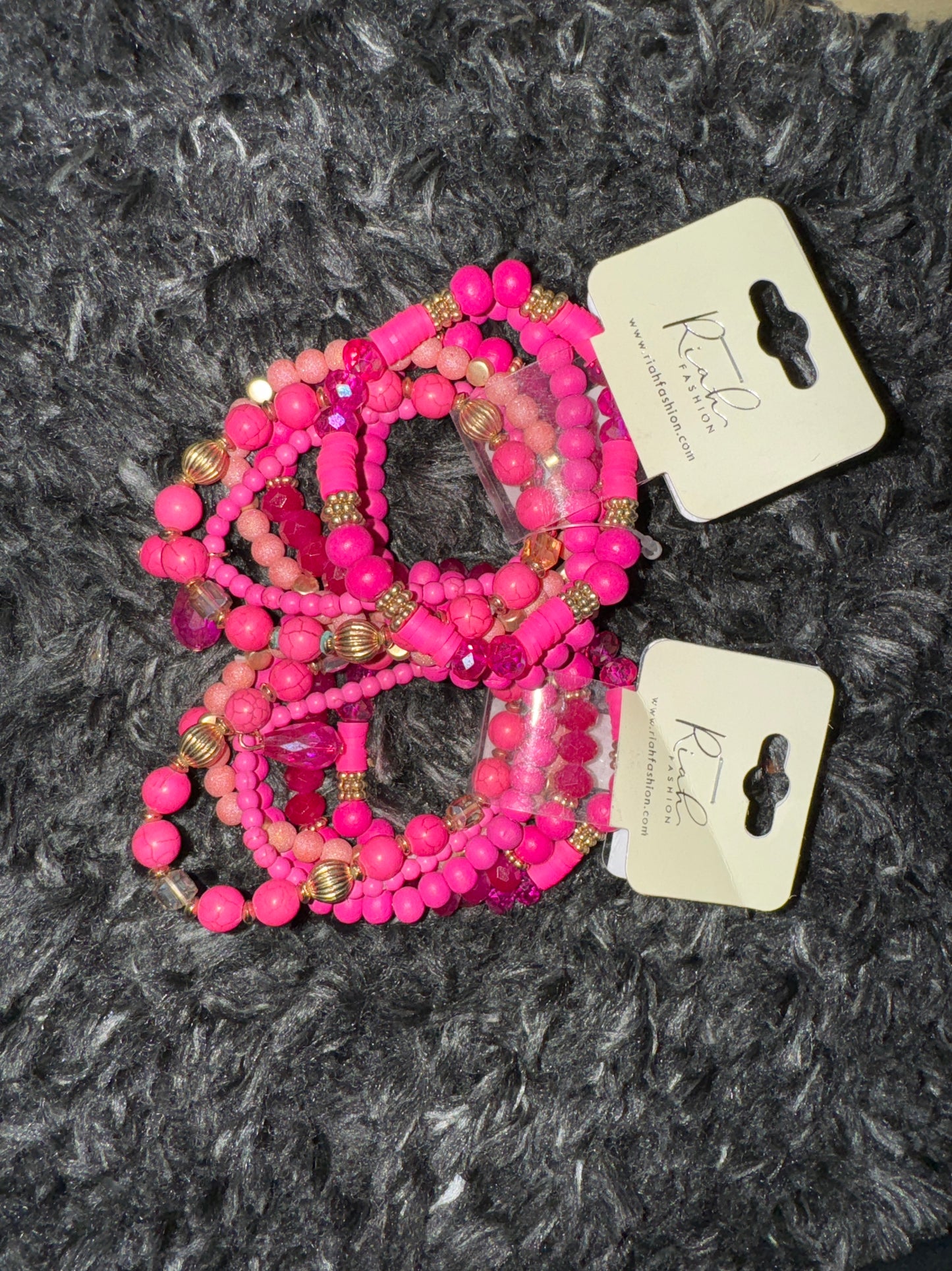 Pink Bracelet Set